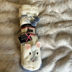 Cuddl Duds Unicorn Plushfill Sherpa Lined Critter Socks